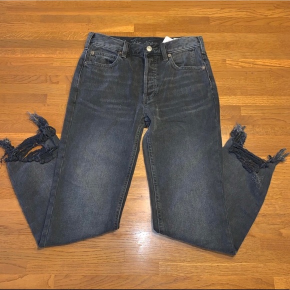 NWT Free People Rugged Black Jeans - Picture 3 of 7